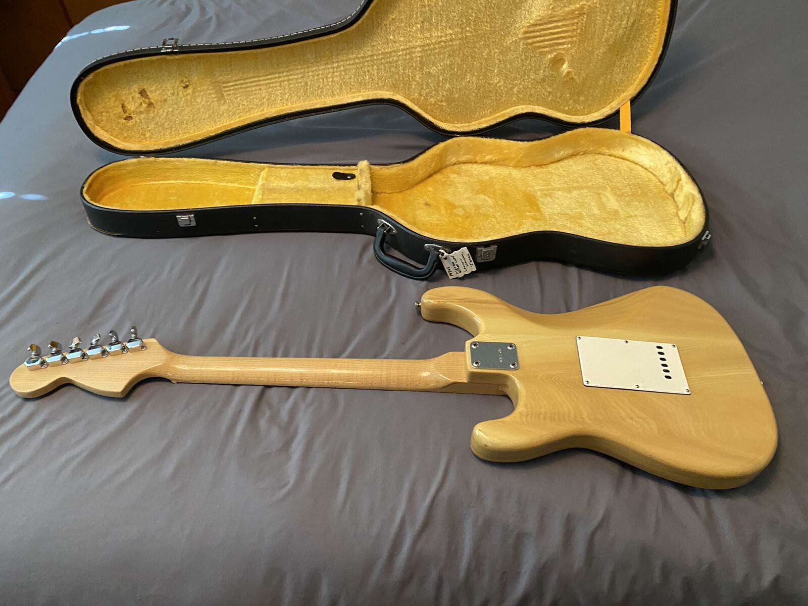 MATAO Stratocaster Electric Guitar Natural Finish Japan Hoshino Factory W/OHSC
