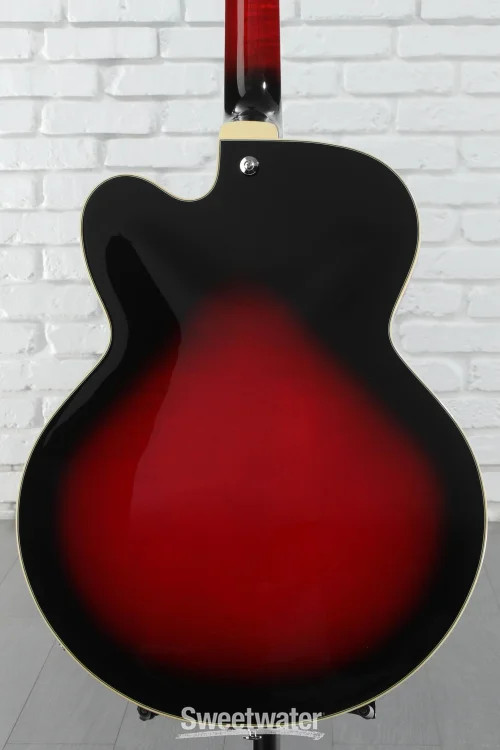 Ibanez Artcore AF75 Hollowbody Electric Guitar – Transparent Red Sunburst