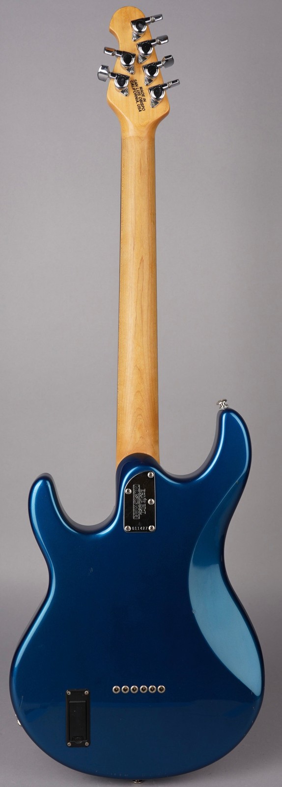 Ernie Ball Music Man USA Silhouette Special SSS Hardtail – 2000 – Blue Pearl