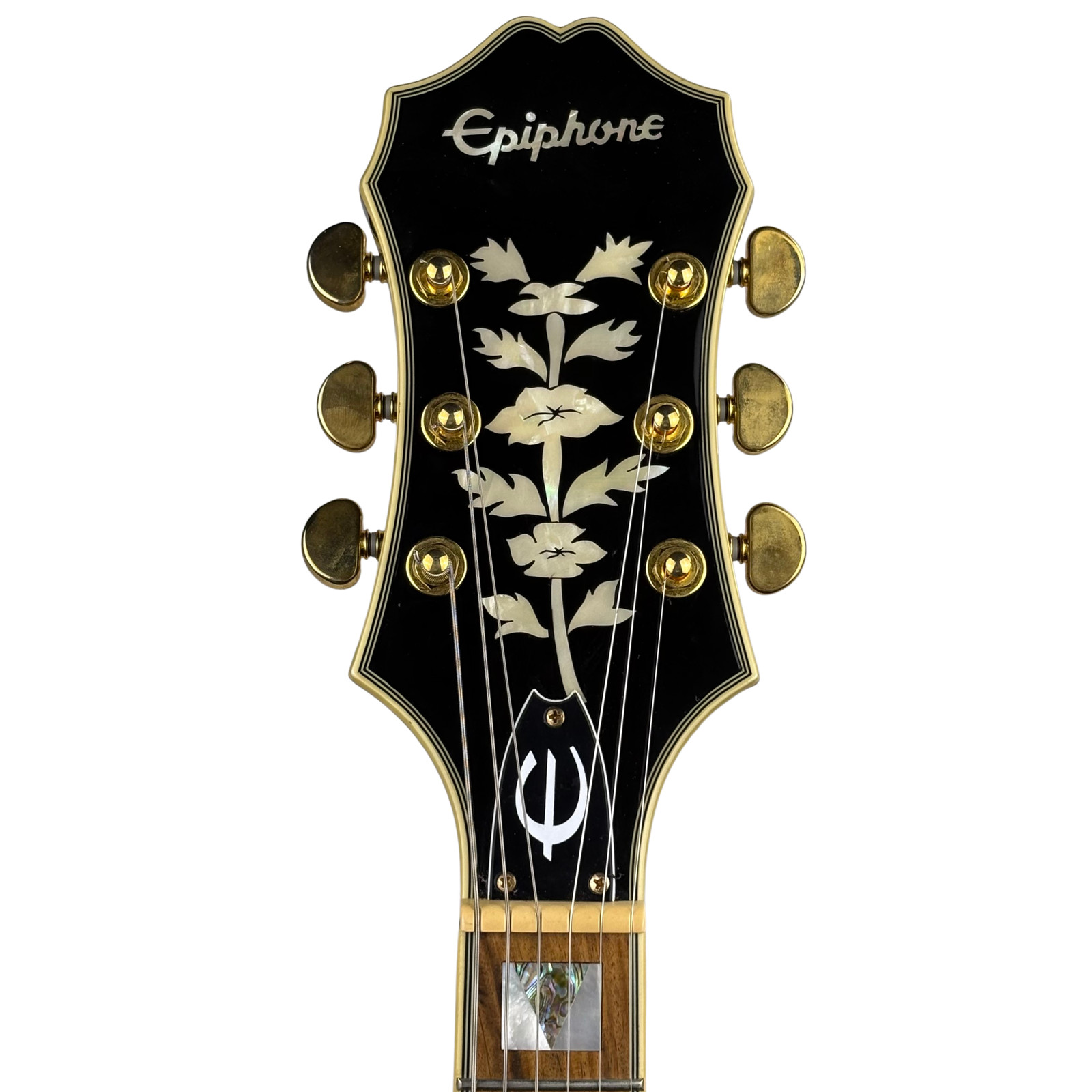 Epiphone Sheraton II Pro Ebony Semi-Hollow Electric Guitar 2019 (Used)