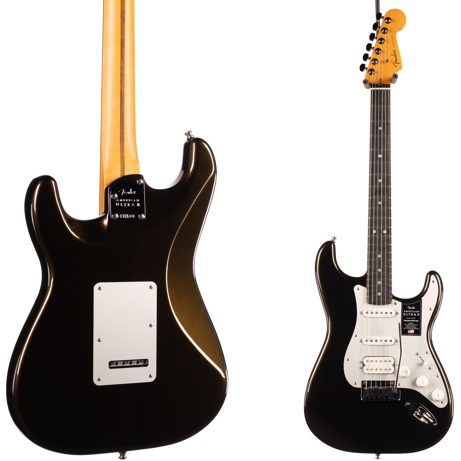 Fender American Ultra II Stratocaster HSS Texas Tea (171)