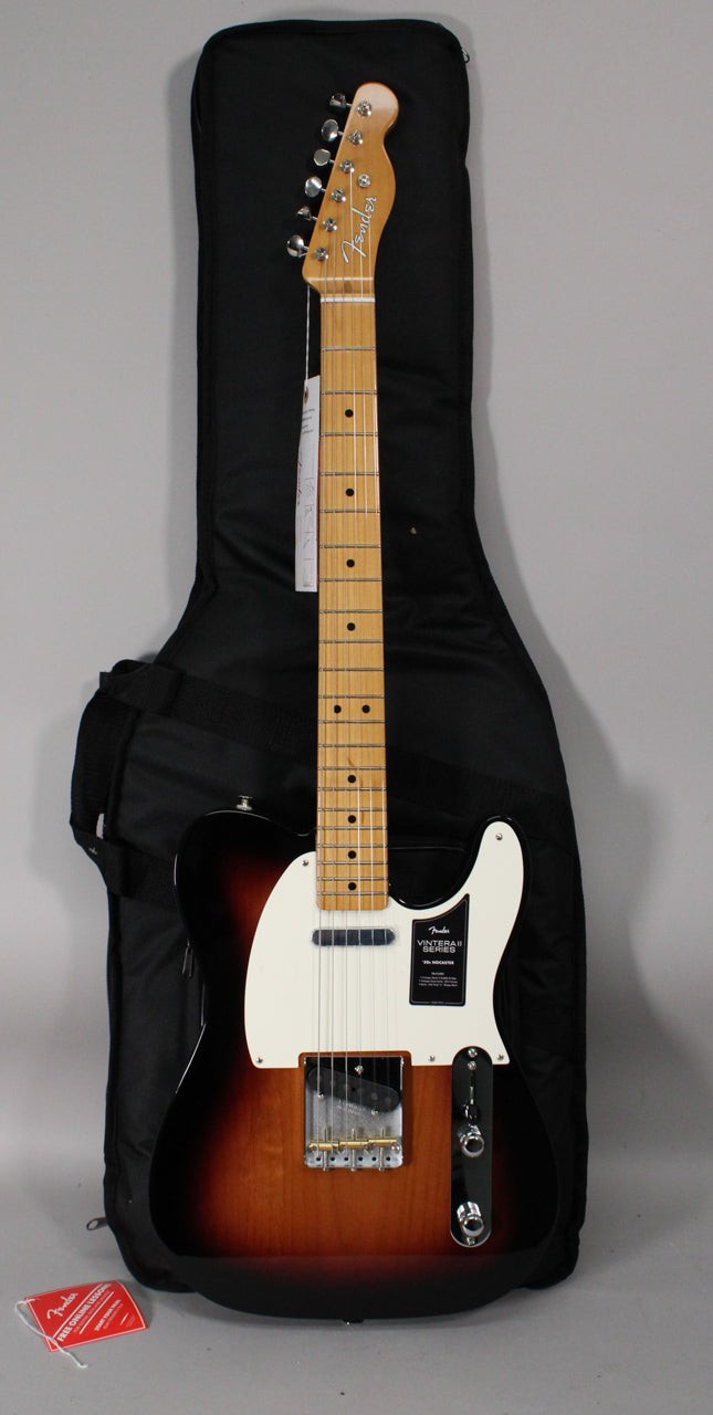 2023 Fender Vintera II ’50s Nocaster 2-Color Sunburst w/ Gig Bag