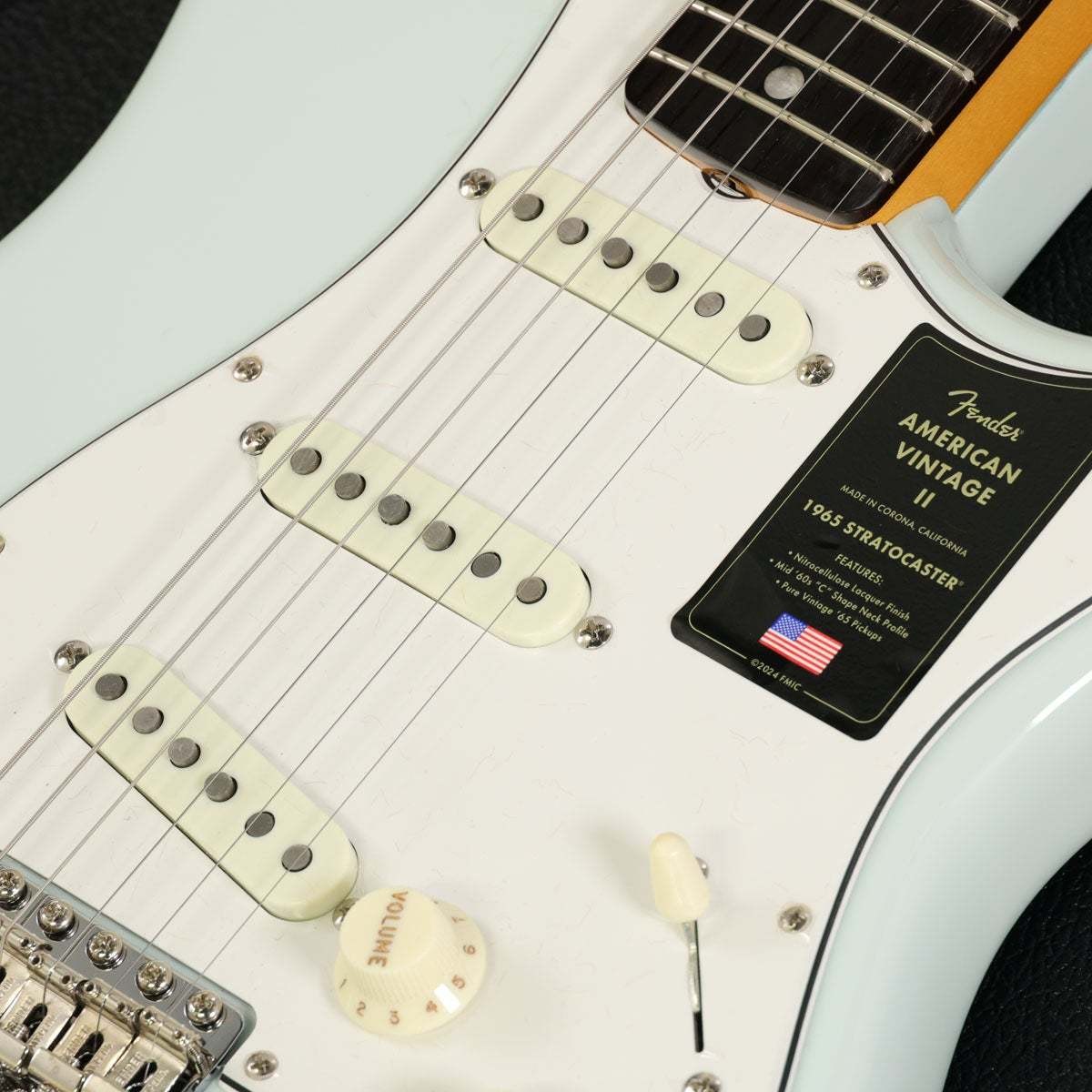Fender American II 1965 Stratocaster Round-Lam Rosewood Sonic *Vi698
