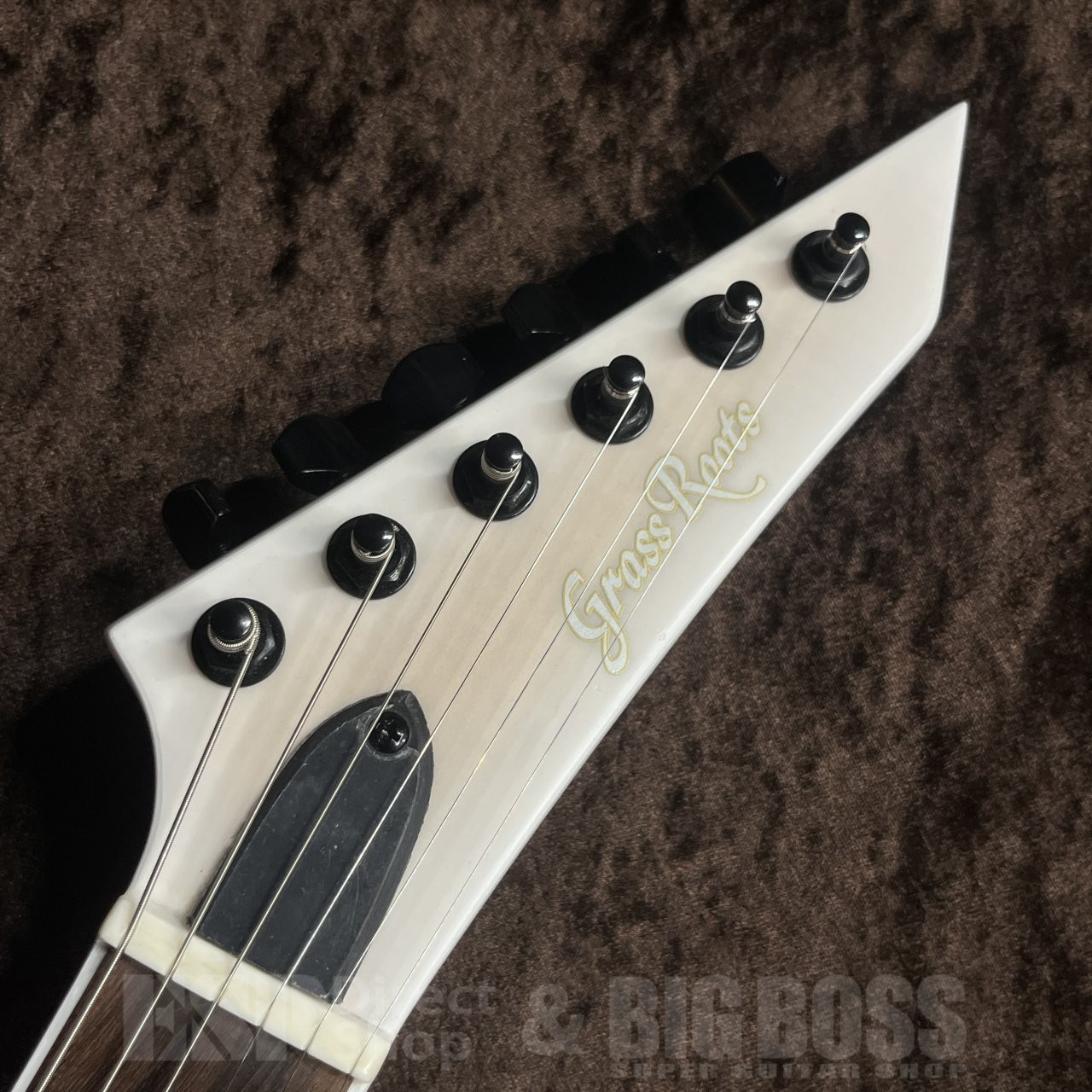 GrassRoots G-HORIZON-FX See Thru White Sunburst Satin Electric Guitar