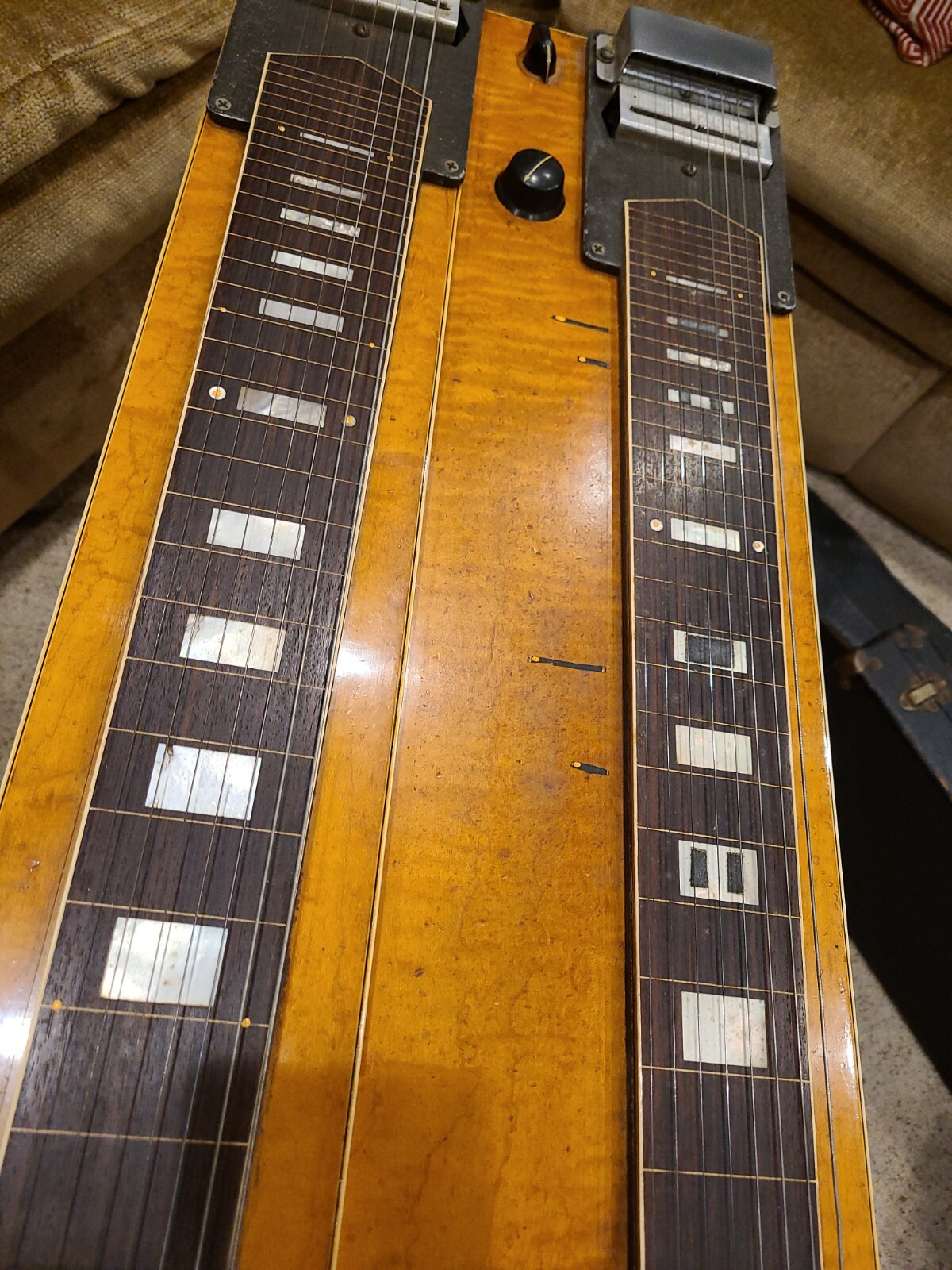 Gibson Console Grande F907-7 Double dual Tabletop lap steel Guitar Stand USO