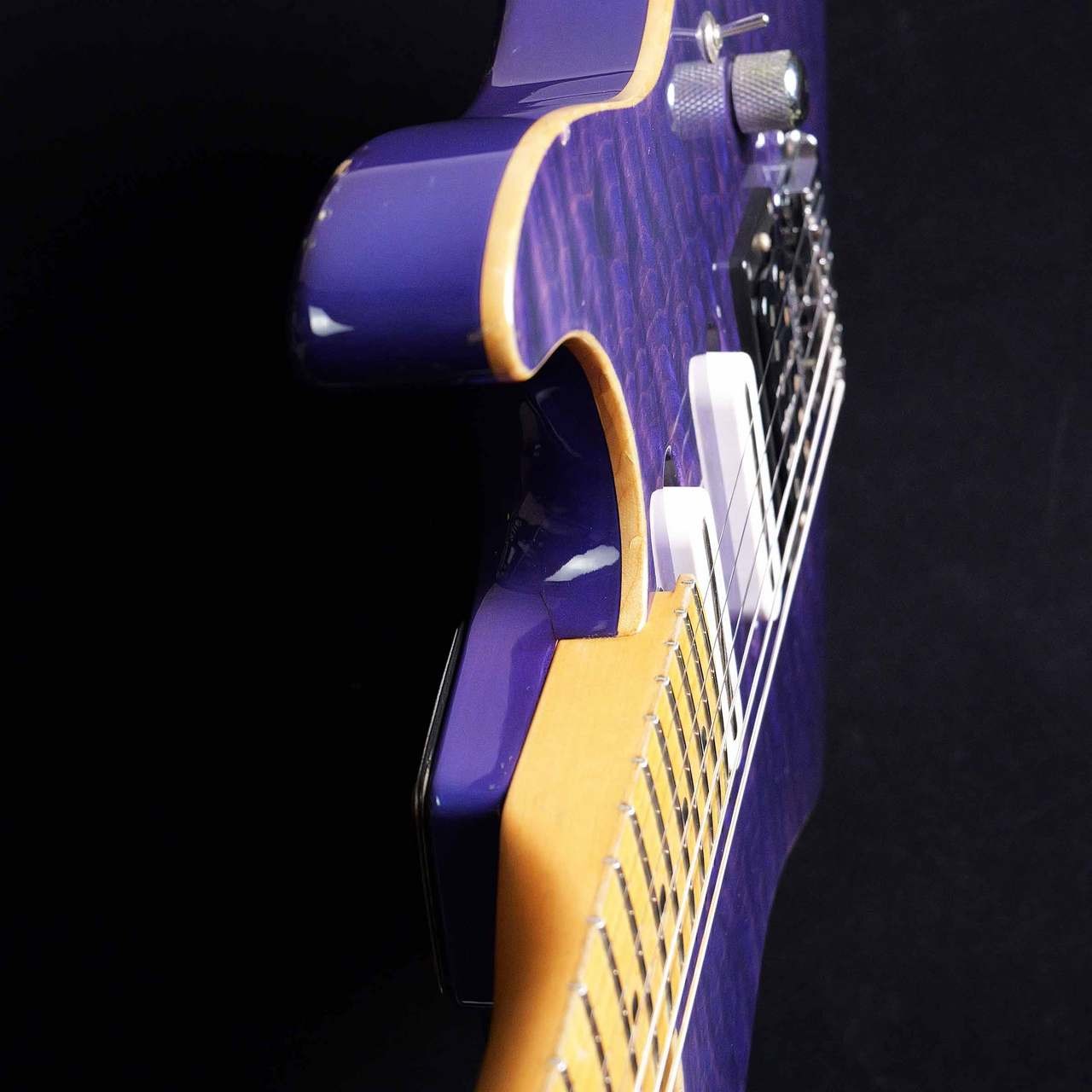 TOM ANDERSON Drop Top Translucent Purple with Binding 1997 Electric Guitar