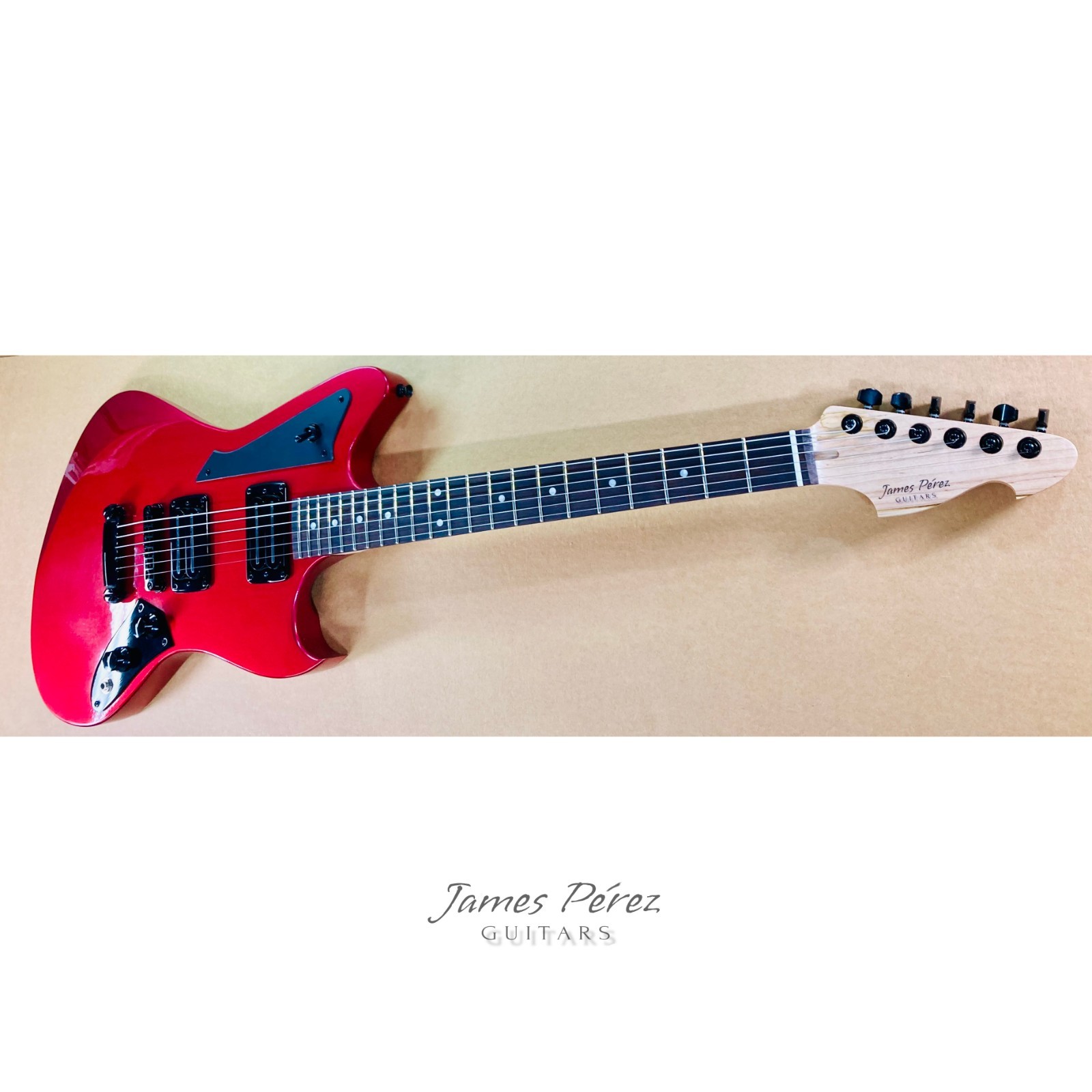 NEW! TR-3B Handmade in the U.S.A. by me @ James Perez Guitars – 2026 – Metallic