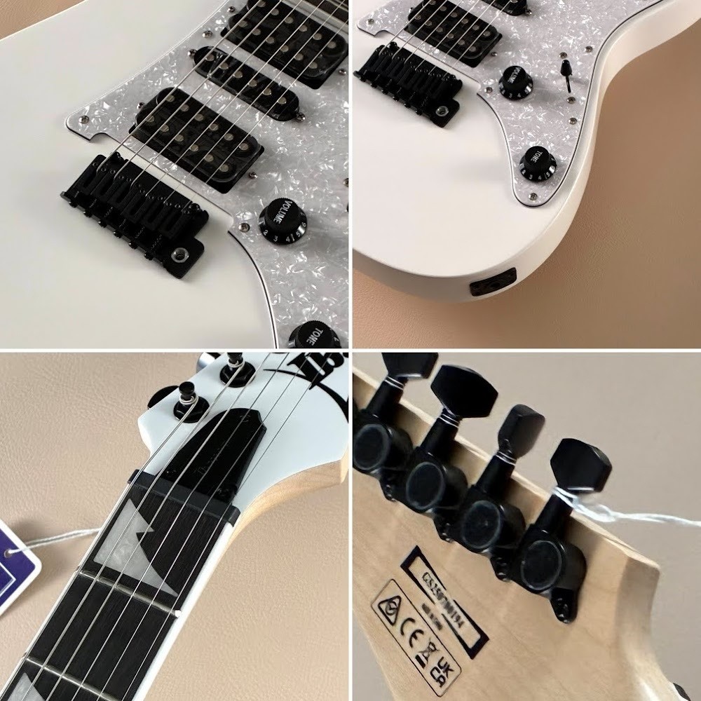 Ibanez RGV250 White Electric Guitar Gloss Finish Used 3.54kg No Interest