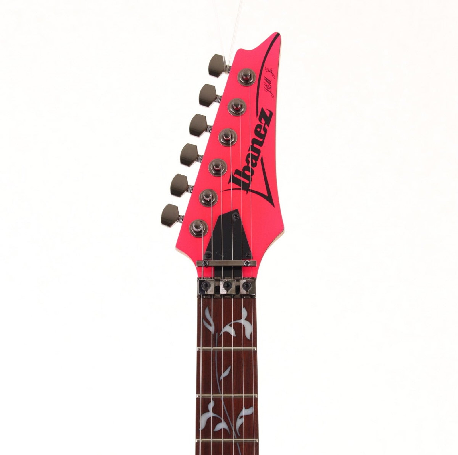 Ibanez Steve Vai Signature Model JEMJRSP Pink Used Meranti Body w/Soft Case