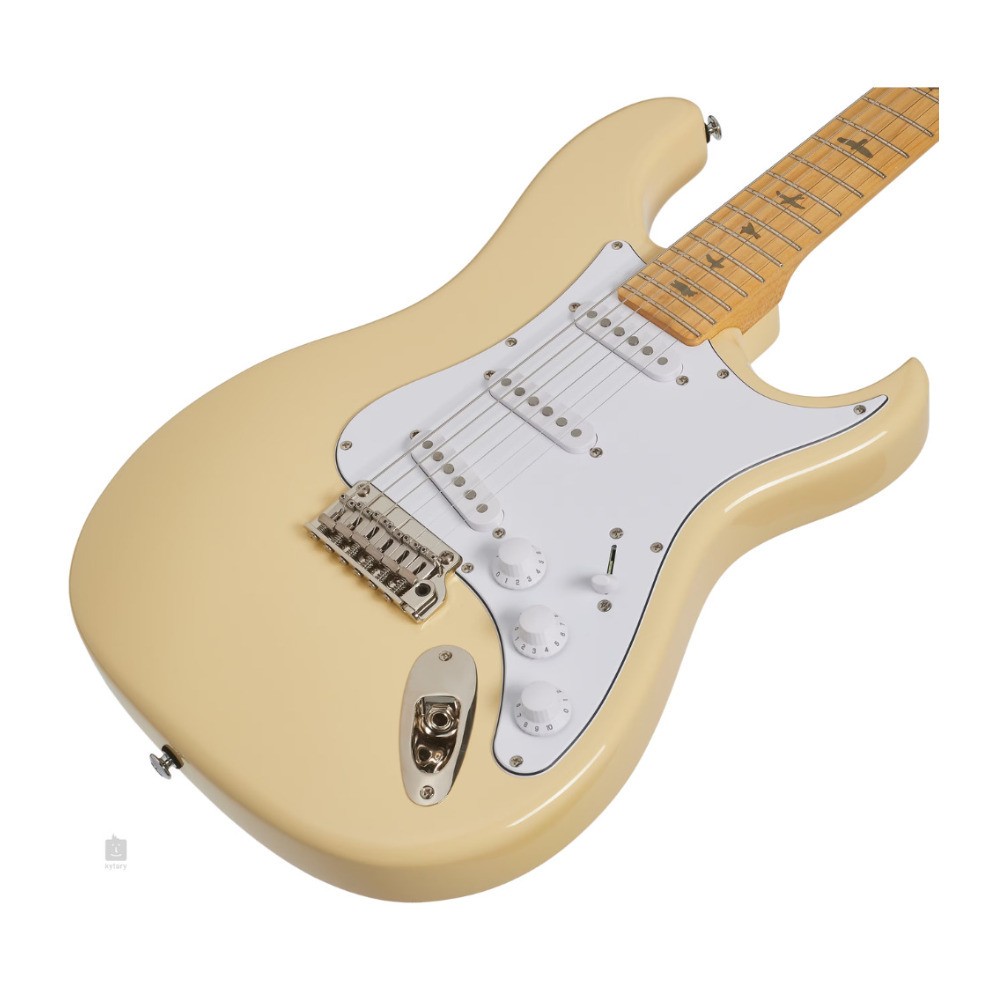 PRS SE Silver Sky Electric Guitar with Poplar Body and Maple Neck (Moon White)