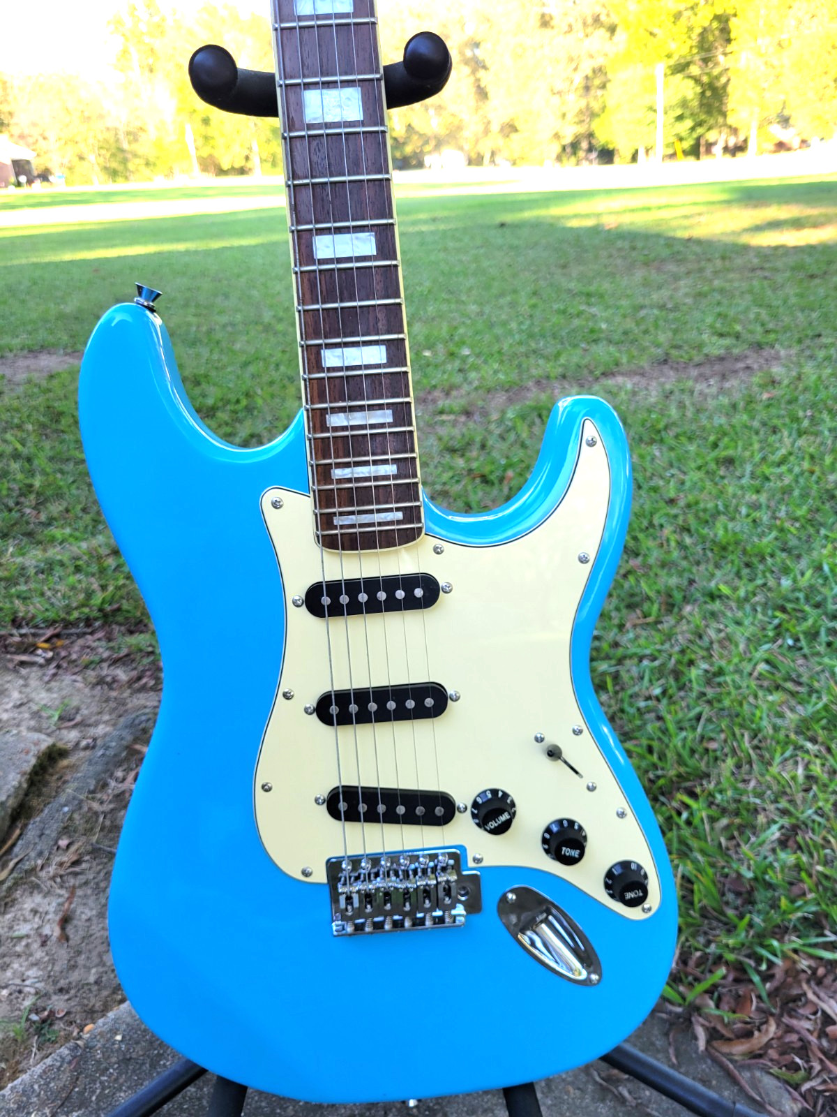 ARBOR NECK AFTERMARKET BODY PARTSCASTER ELECTRIC GUITAR W/UPGRADE PICKUPS
