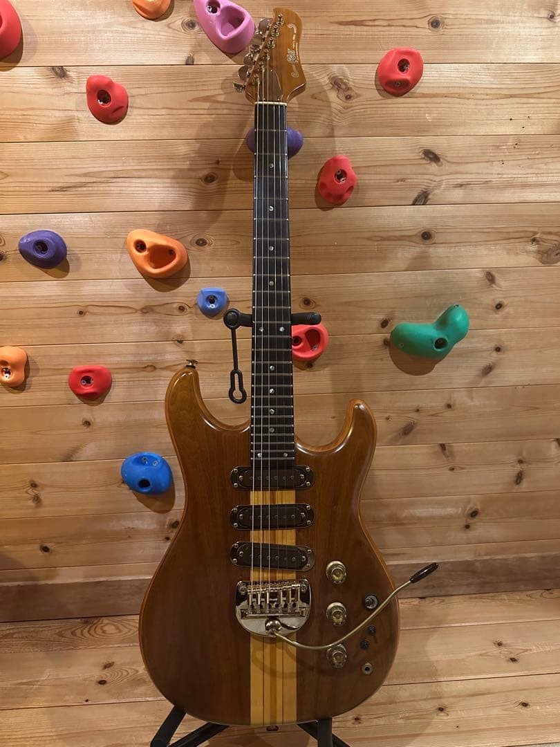 Greco GO II 950NT 1979 Vintage Natural Thru-Neck Ebony Fingerboard w/Hard Case