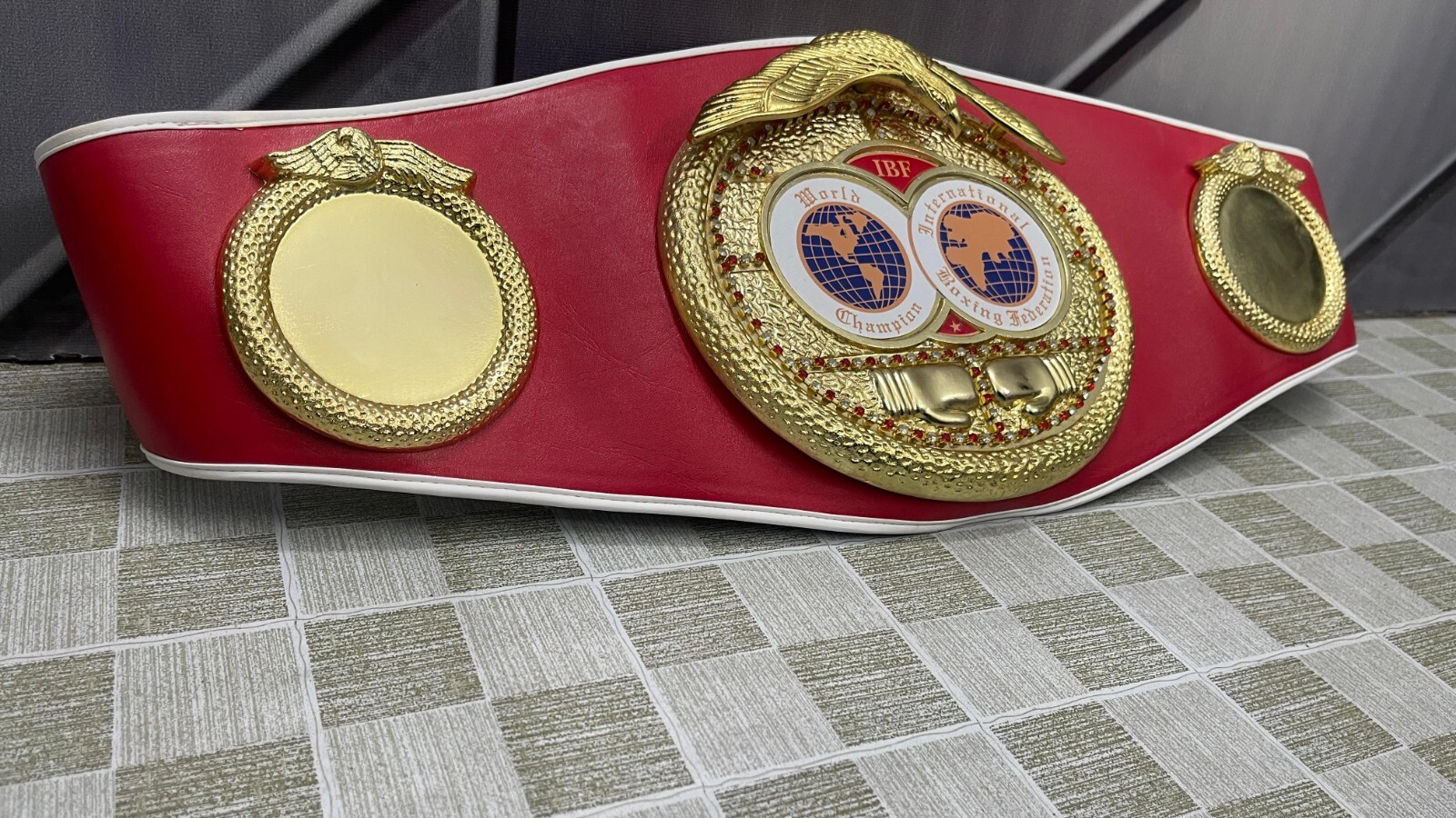 WORLD REPLICA BOXING SET OF 5 BELTS WBA,IBO,WBC,IBF,& WBO ADULT SIZE TITLE
