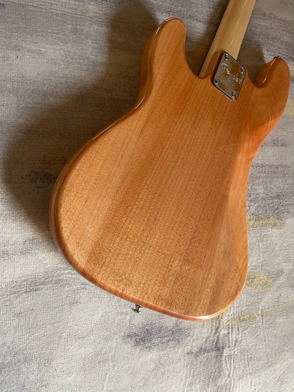 Brown P-Bass Electric guitar Mahogany Body – 20 Frets