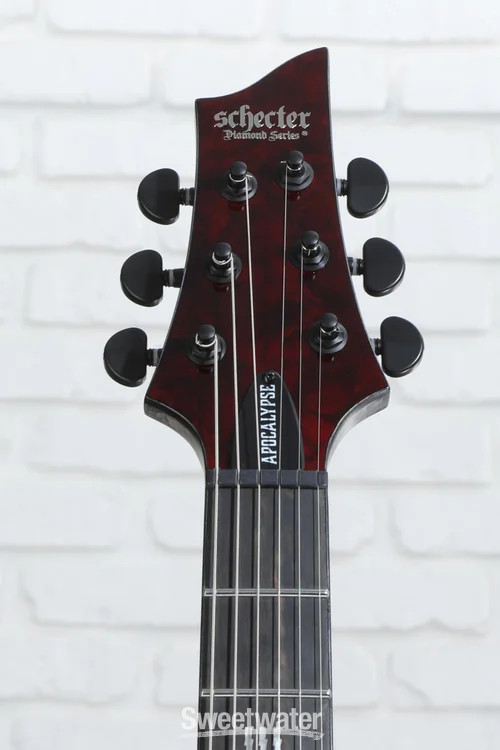 Schecter C-1 Apocalypse Electric Guitar – Red Reign