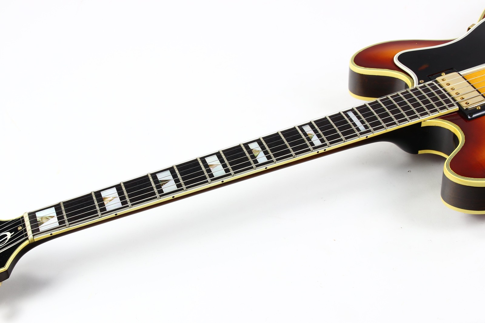 1964 Epiphone Sheraton Sunburst w Original Case | Wide Nut Vintage Kalamazoo