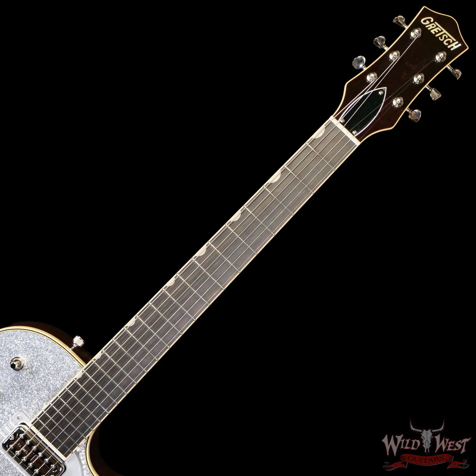 Gretsch G6129T-59 Vintage Select ’59 Silver Jet Bigsby Silver Sparkle 7.90 lbs