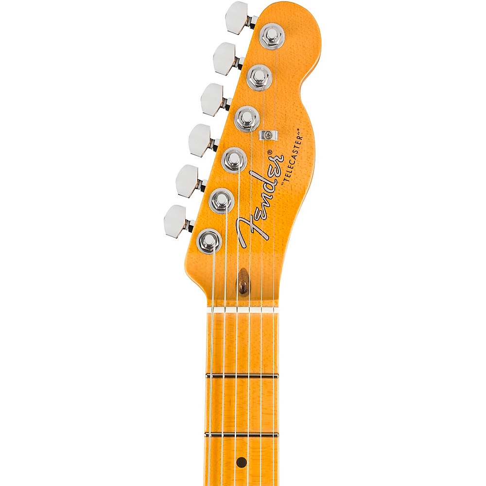 Fender American Ultra Luxe Vintage ’50s Telecaster Maple FB Guitar White Blonde