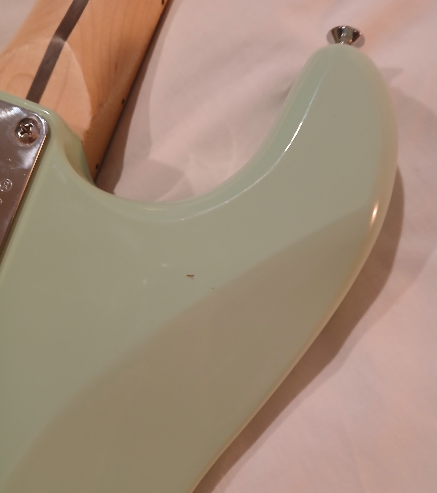 Squier Affinity Series Stratocaster Electric Guitar – Surf Green