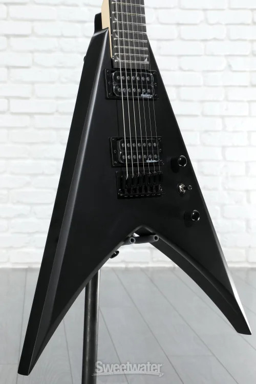 Jackson King V JS22 HT 7-string Electric Guitar – Satin Black