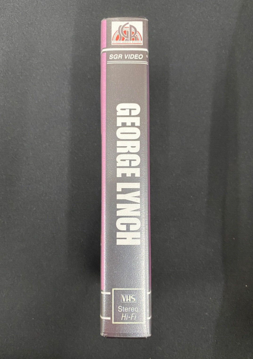 GEORGE LYNCH – Tab Book & 2001 SGR Instruction Video Music VHS Scary Groove