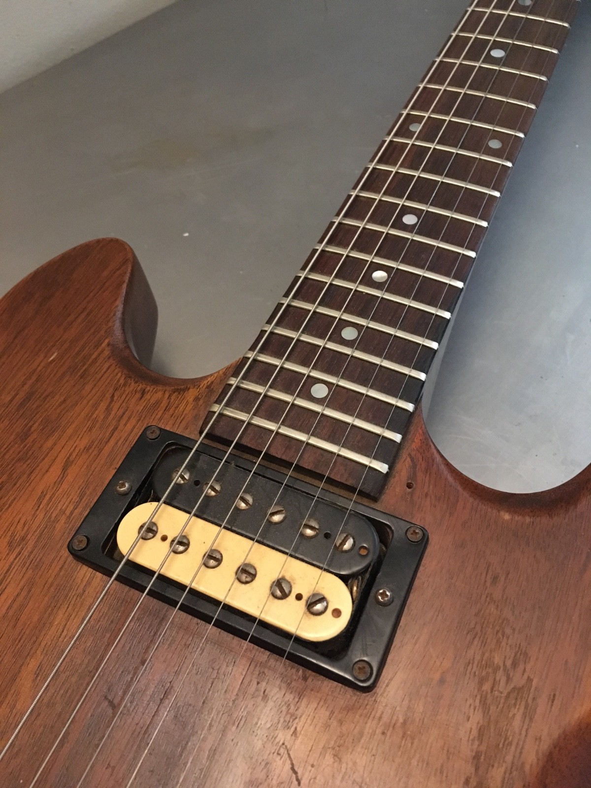 1980 Gibson Firebrand 335s Natural Mahogany