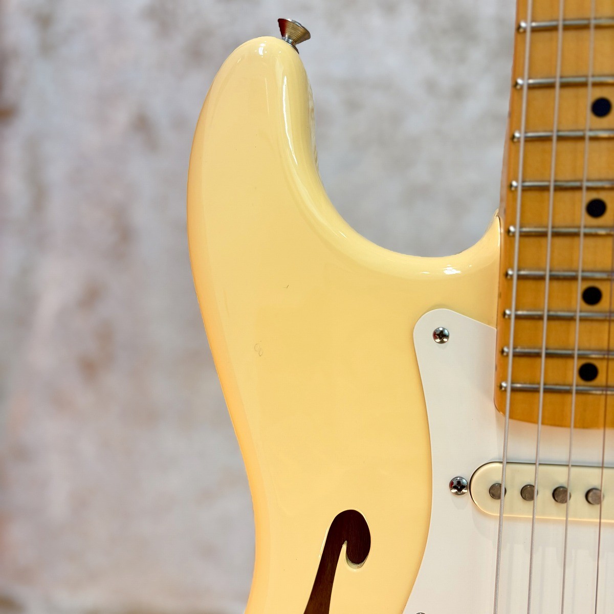 FENDER USA Eric Johnson Thinline Stratocaster 2018 Used Maple w/Soft case