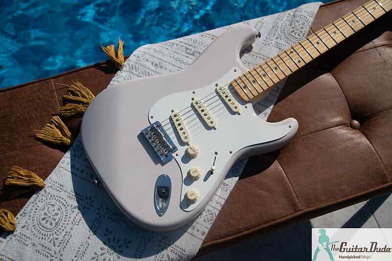 2020 Fender MIJ Hybrid ’50s Stratocaster US Blonde – Pro Set Up w Perfect Frets