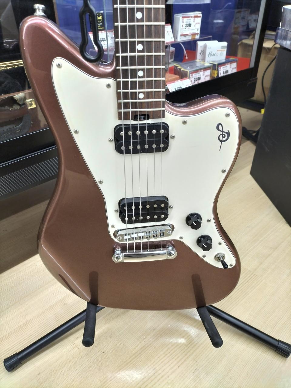 [SAGO] SEED RUTILE BURGUNDY MIST Alderbody Mapleneck Rose plywood fingerboard