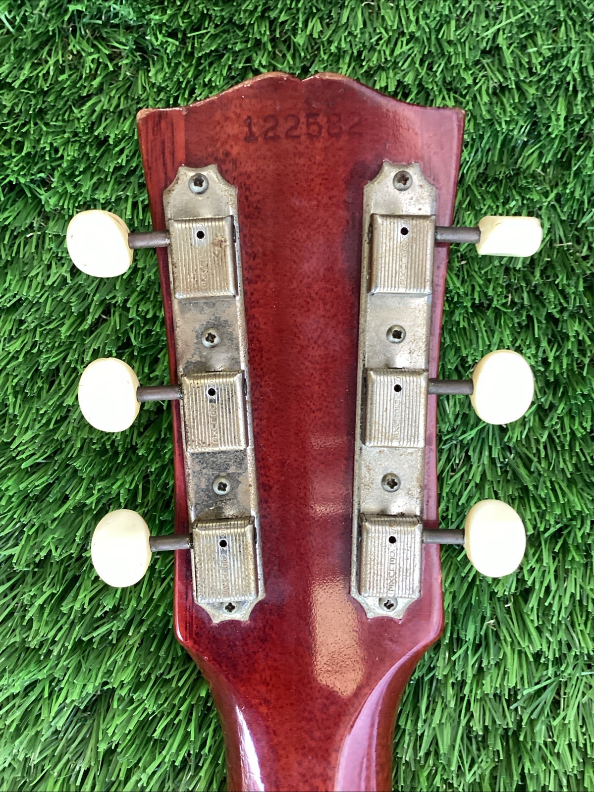 1963 Gibson Les Paul Junior Guitar With One P-90 Pickup And Case NICE