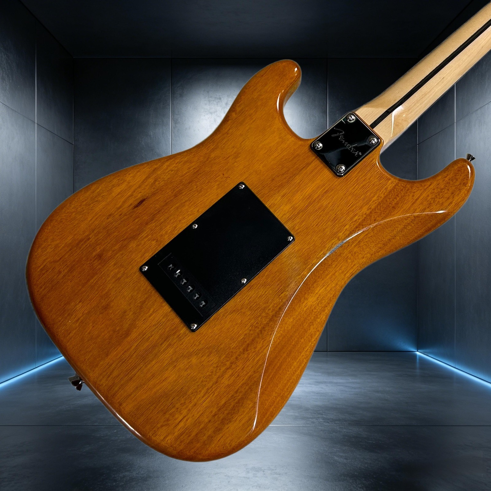 Electric Guitar Transparent Yellow Color Black Pickguard 22 Frets ST Guitar