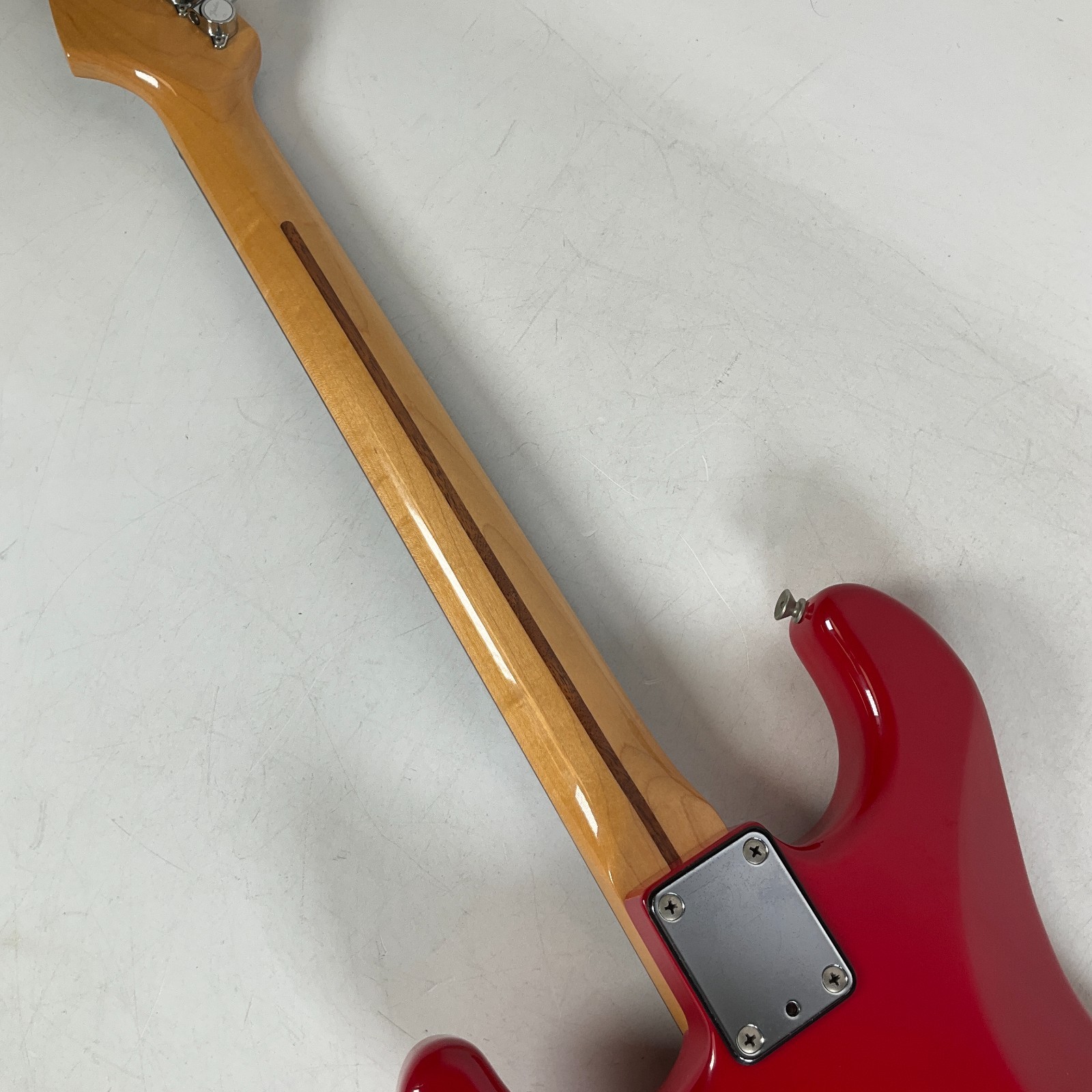 Vintage 1986 Squier Contemporary Fender Stratocaster Electric Guitar Red Japan