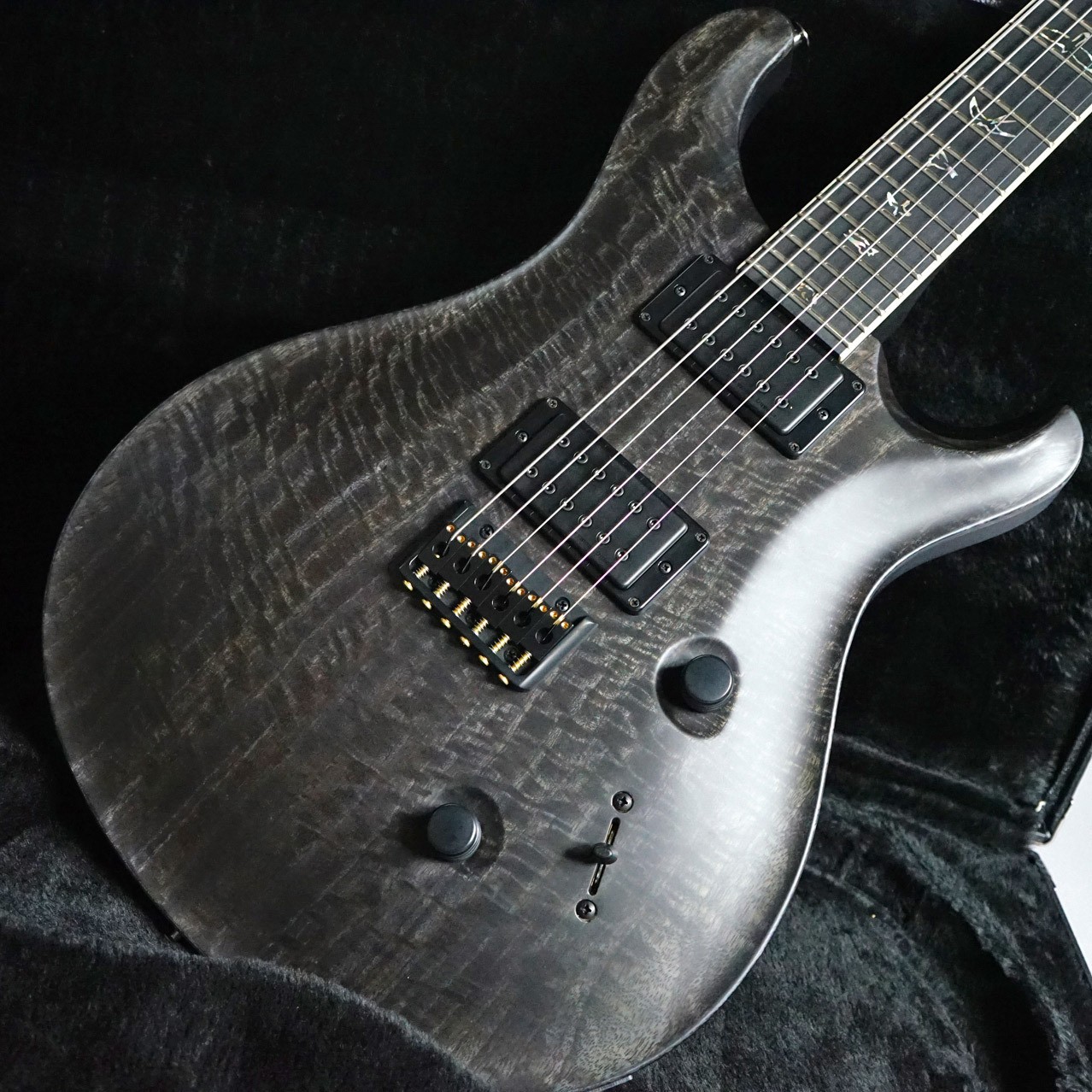 Paul Reed Smith (PRS) Mark Holcomb 85:Gray Black Stained Binding 2025
