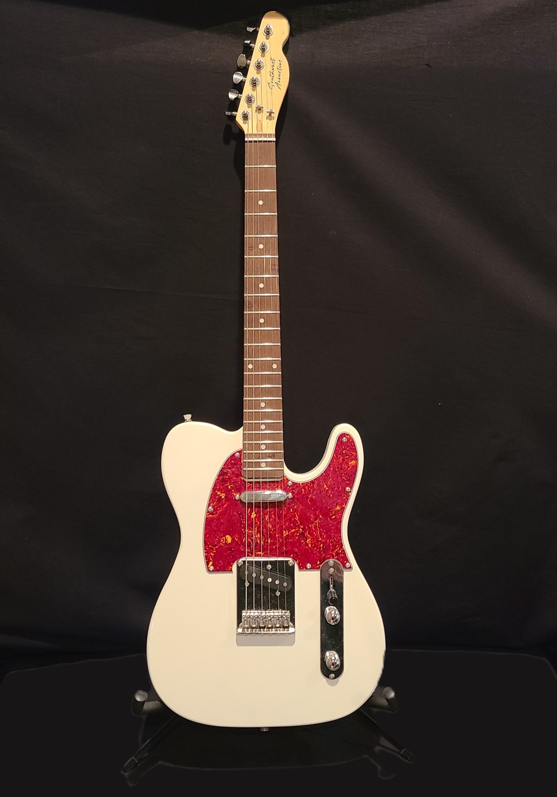 Telecaster Guitar by Southwest Acoustics /White/Vintage Pickups- Fully Set up