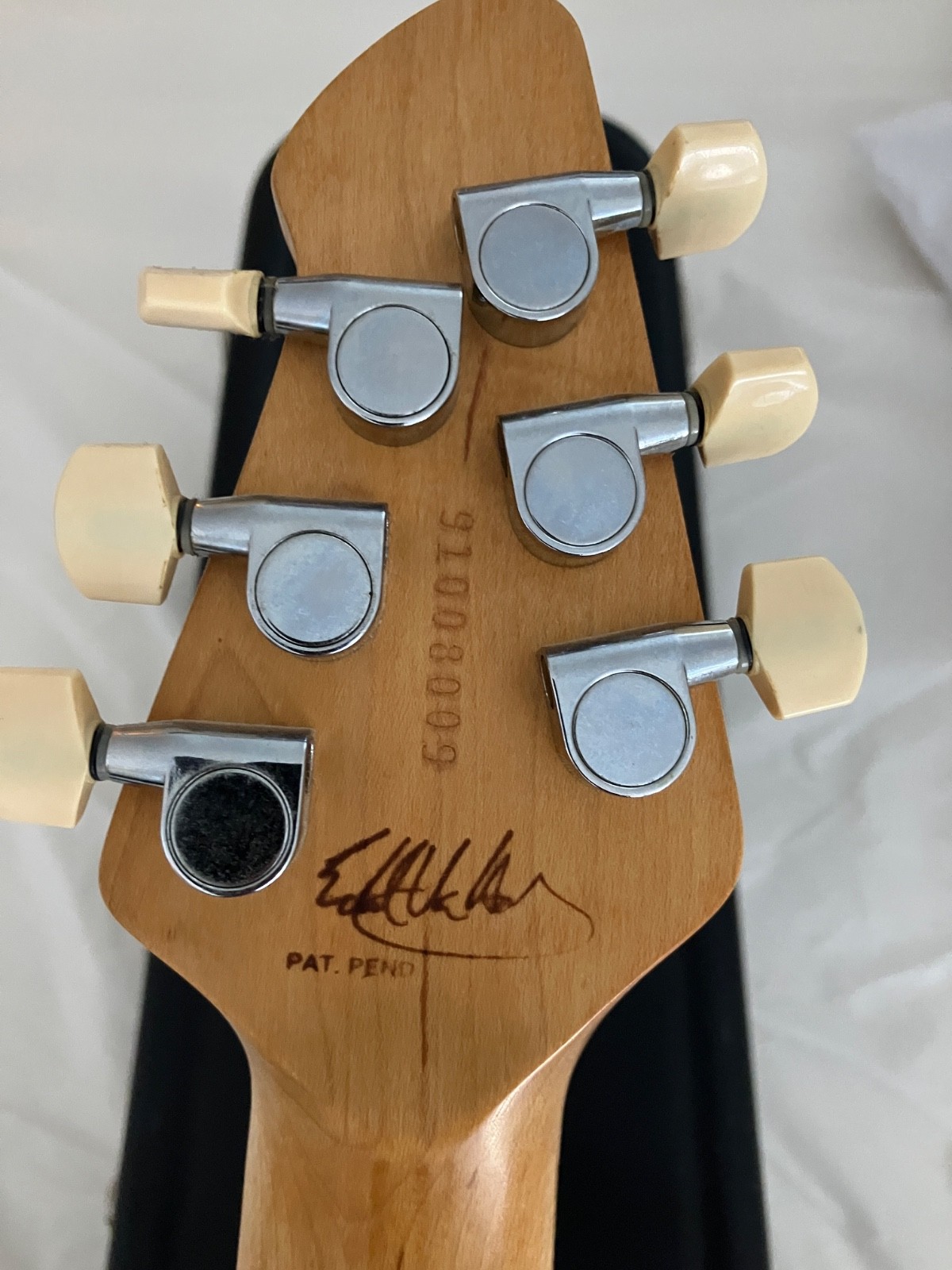 1998 Peavey USA Wolfgang Special With D-Tuna and original case. Refinished