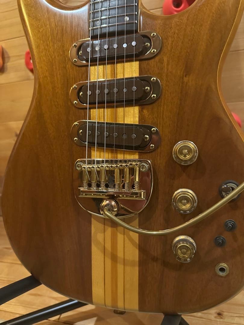 Greco GO II 950NT 1979 Vintage Natural Thru-Neck Ebony Fingerboard w/Hard Case
