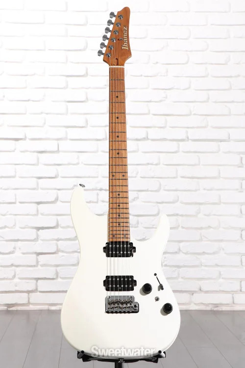 Ibanez Prestige AZ2402 Electric Guitar – Pearl White Flat