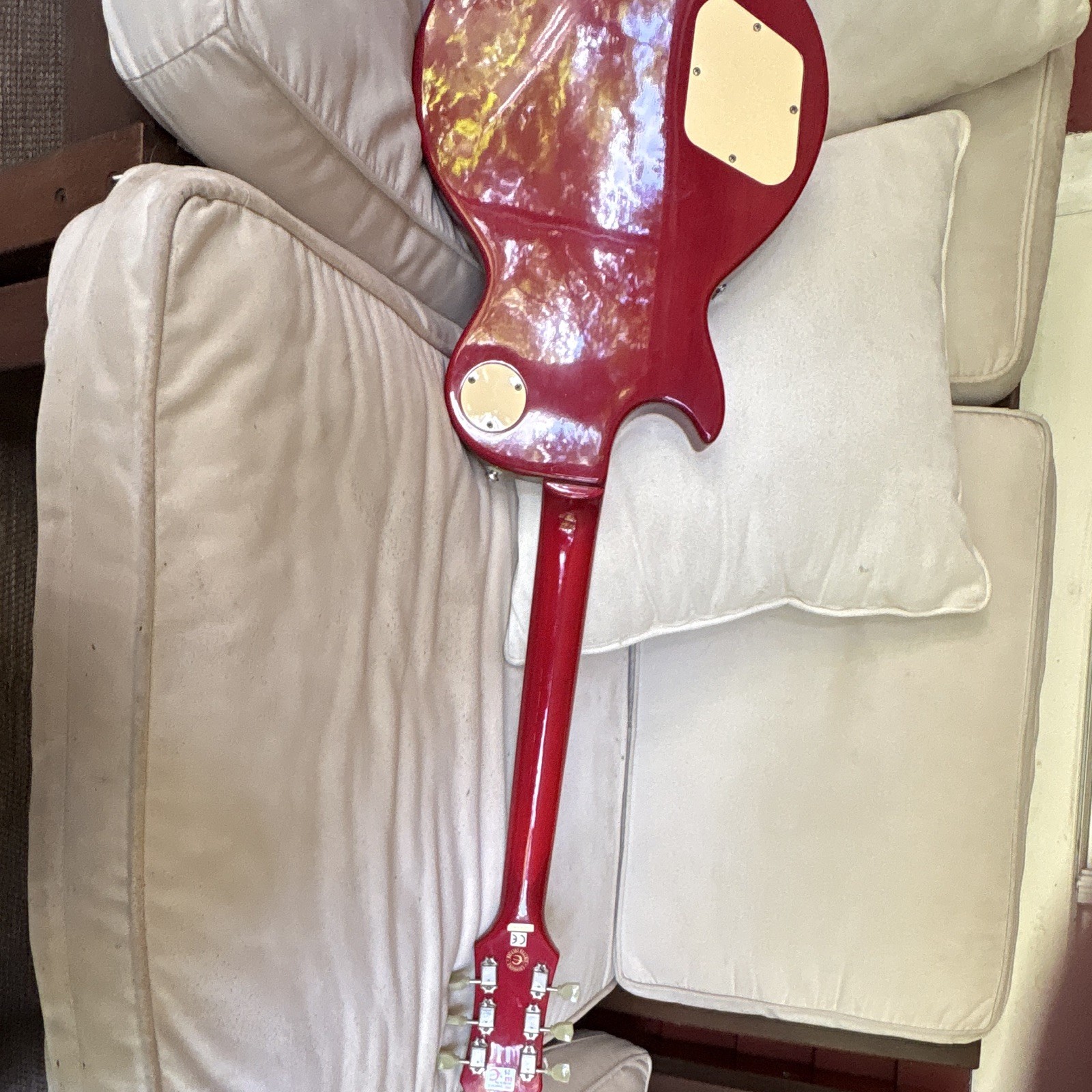 Epiphone 1955 Les Paul Standard Outfit Solid 6-String Red w/ Hard Case