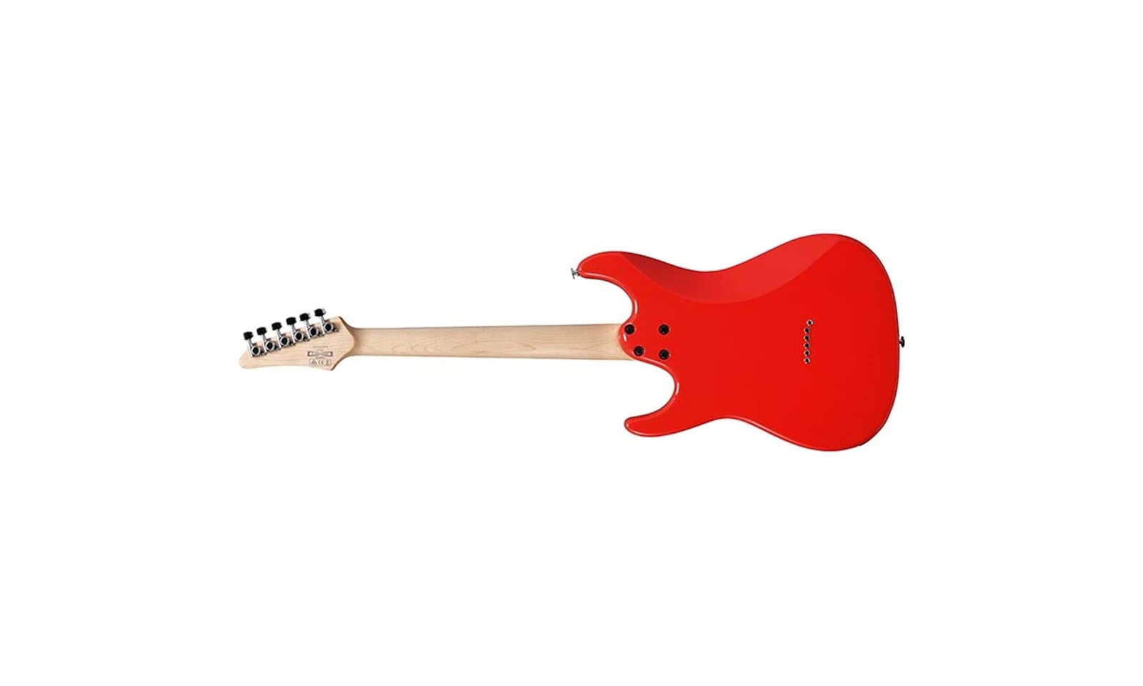 Ibanez 6 String Solid-Body Electric Guitar, Right, Vermilion (AZES31VM)
