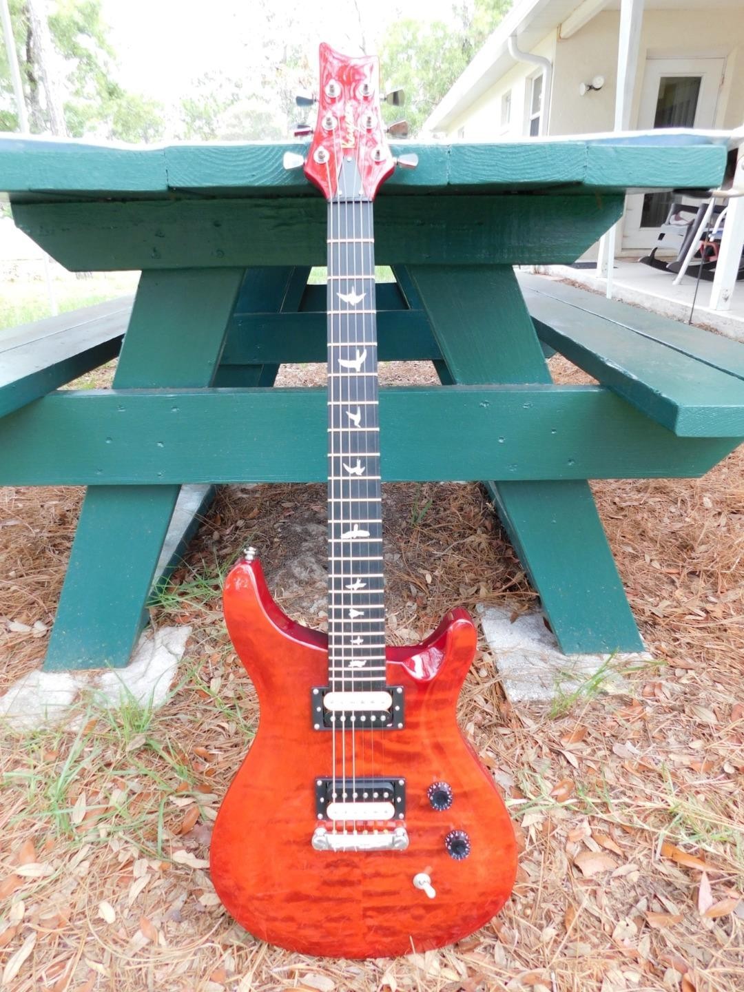 Kaysen Set Neck PRS ,Hot Zebra Humbuckers,Coil Spitting, Capacitor Upgrade, Cool