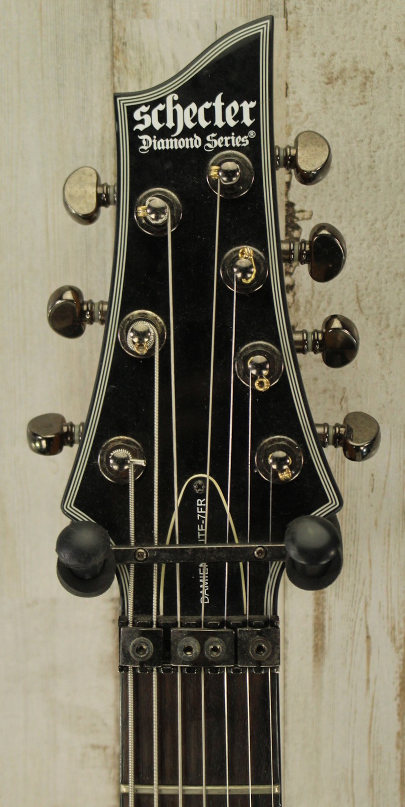 USED Schecter Diamond Series Damien Elite-7 FR (673)