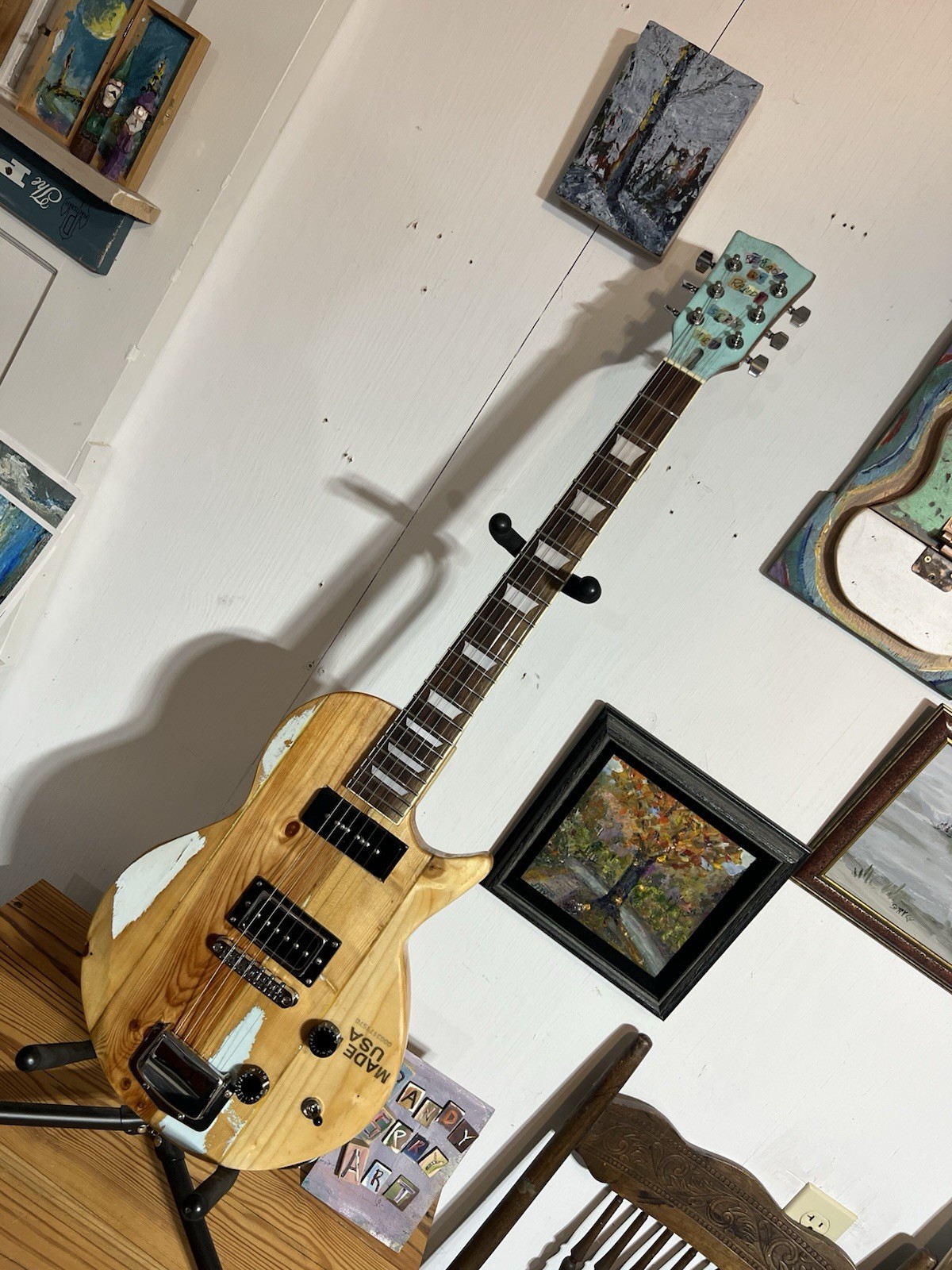 Barncaster 2×4 Edition Electric Guitar, Lpj Style, Rh, P90s