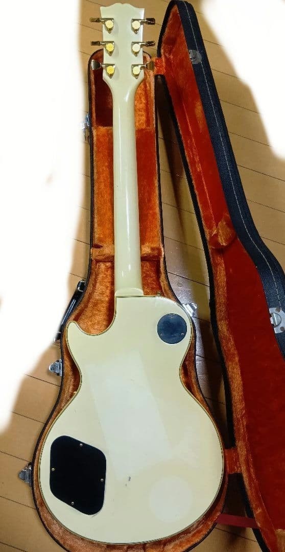 Burny Les Paul Custom Diamond Inlay Safe packing!