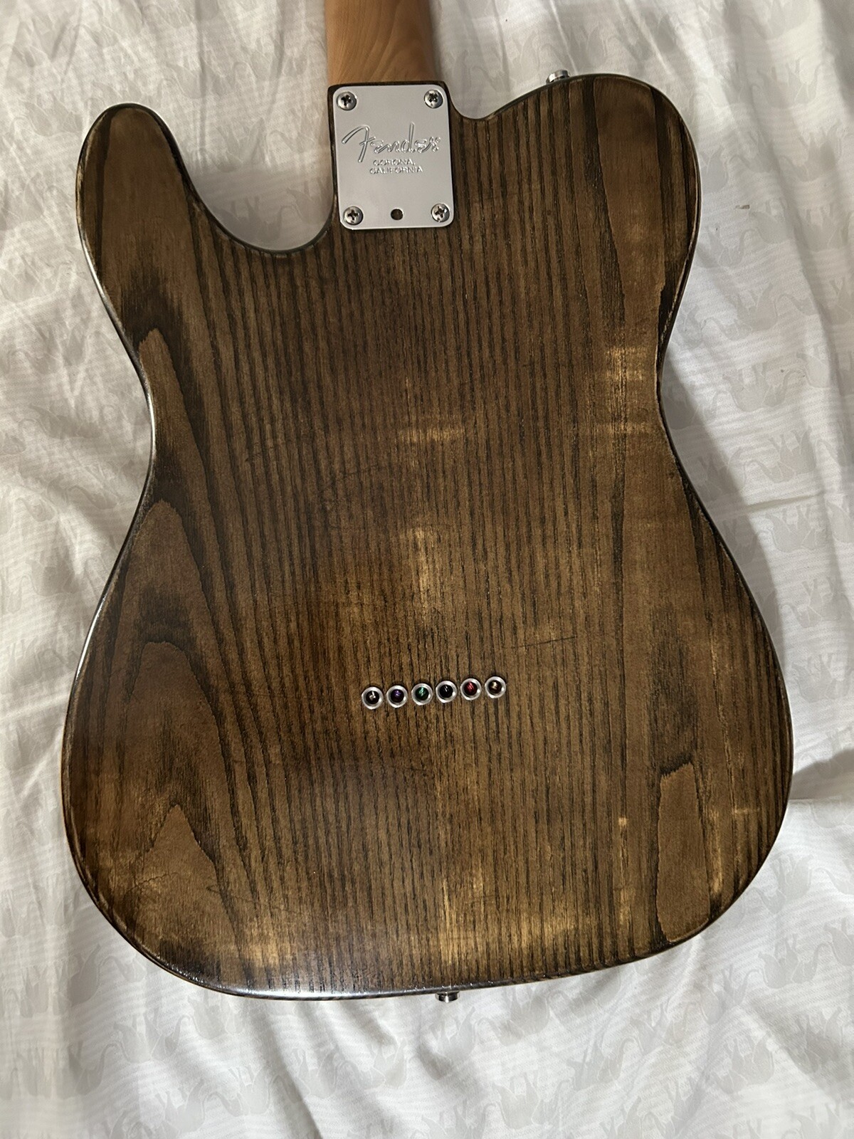 Fender Telecaster – Custom Built – Ash Wood Body,Roasted Maple Wood Warmoth Neck
