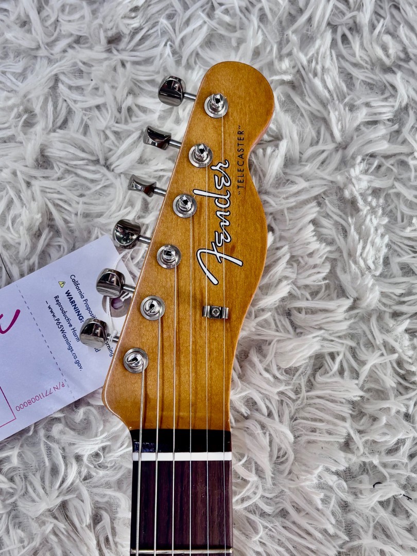Fender Vintera II Road Worn ’60s Telecaster, Rosewood board, Burgundy Metallic