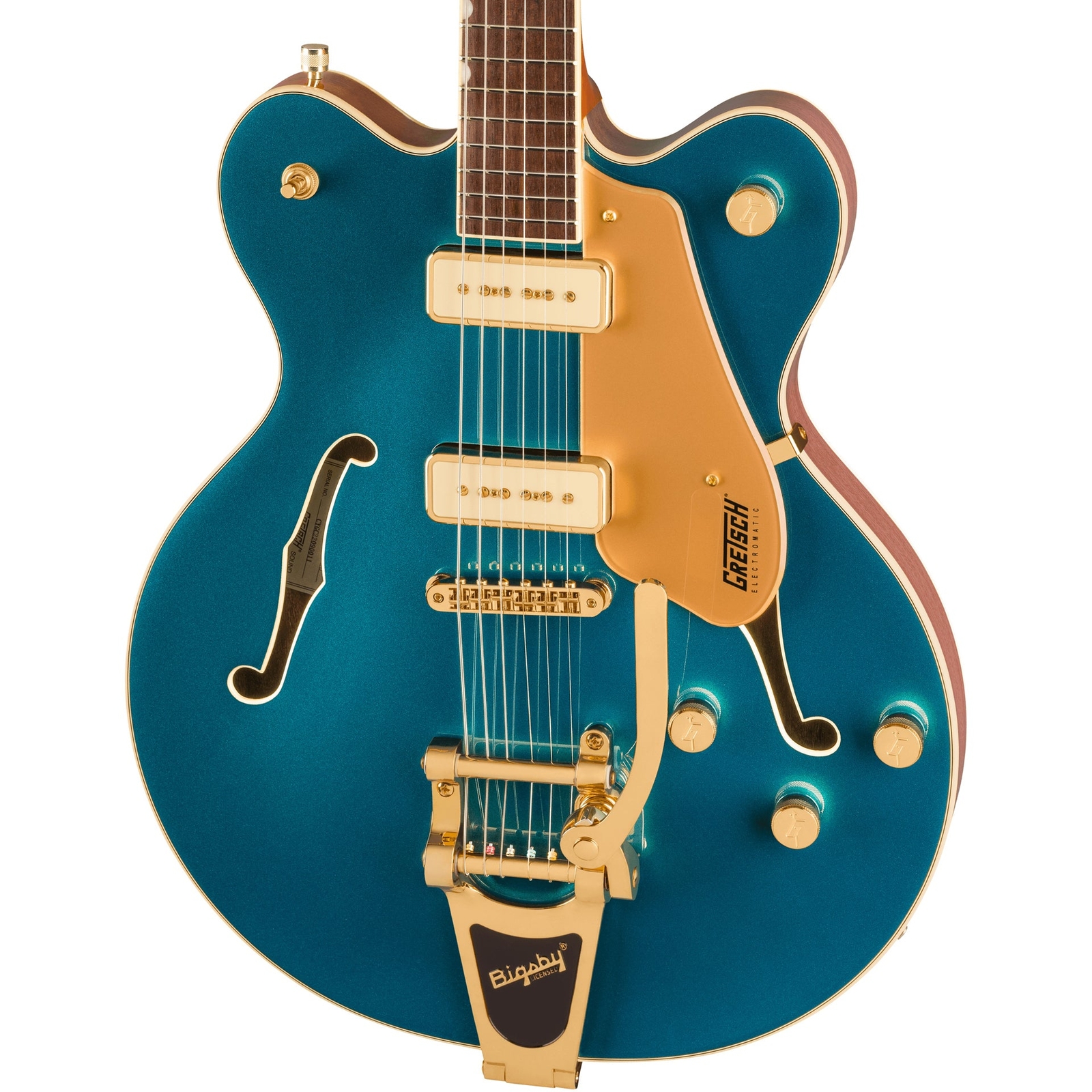 Gretsch Electromatic Pristine LTD Center Block Electric Guitar – Petrol