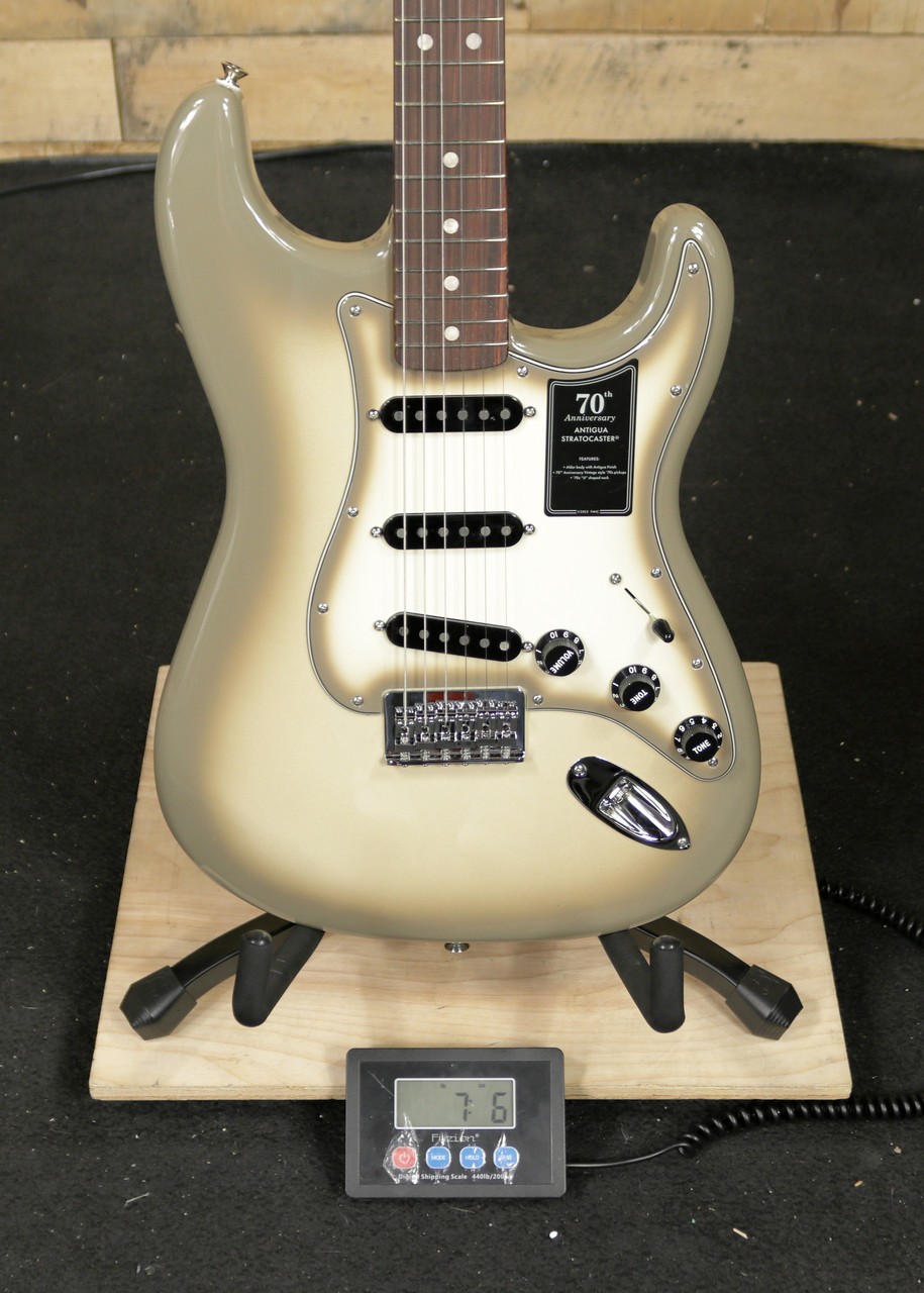Fender 70th Anniversary Antigua Stratocaster Electric Guitar Antigua w/ Case