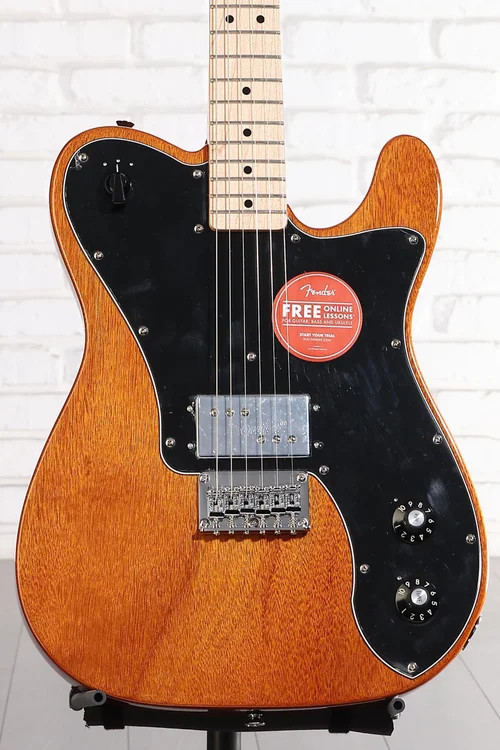 Squier Paranormal Esquire Deluxe Solidbody Electric Guitar – Mocha