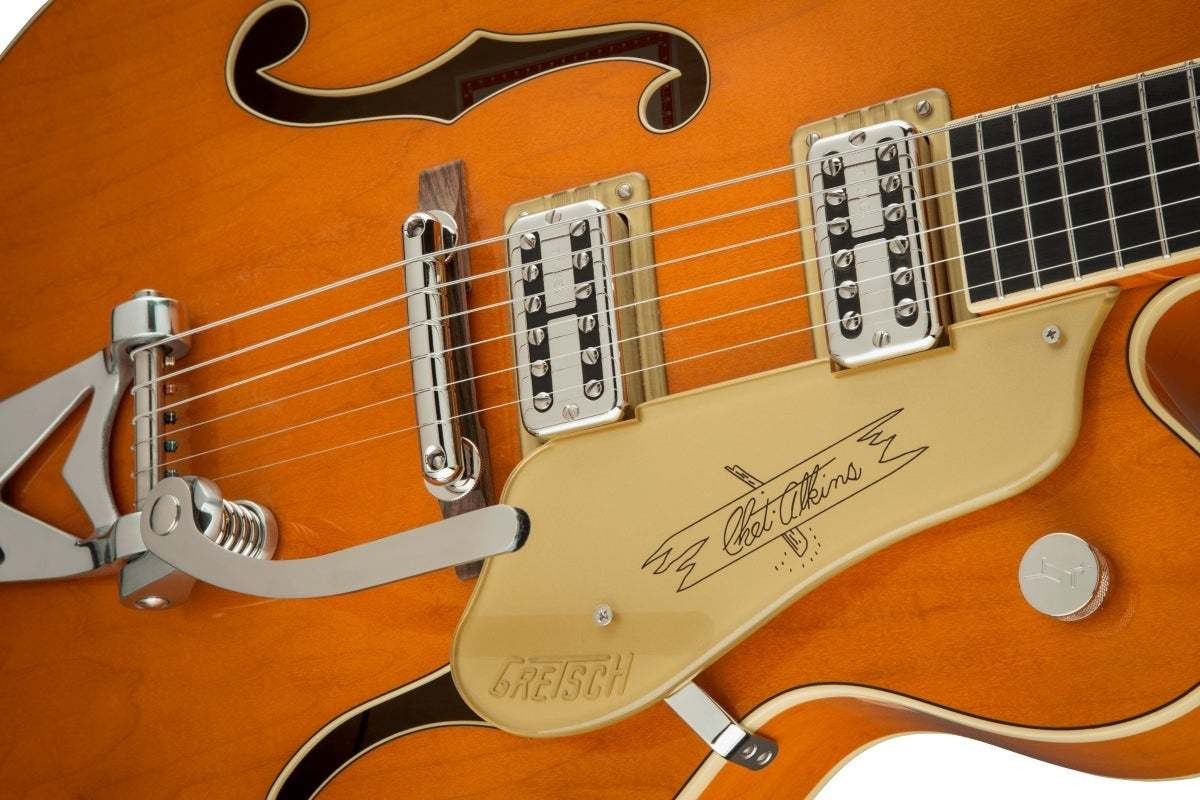 Gretsch G6120T-59 Vintage Select Edition 59 Chet AtkinsTV Jones Vintage Orange S