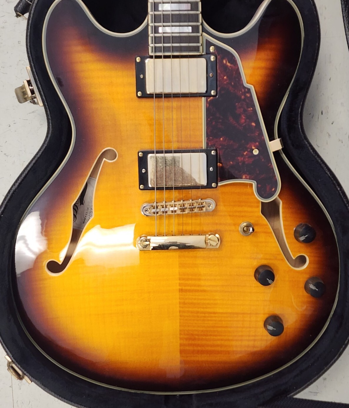 D’Angelico Excel EX-DC Tobacco Burst With OHSC